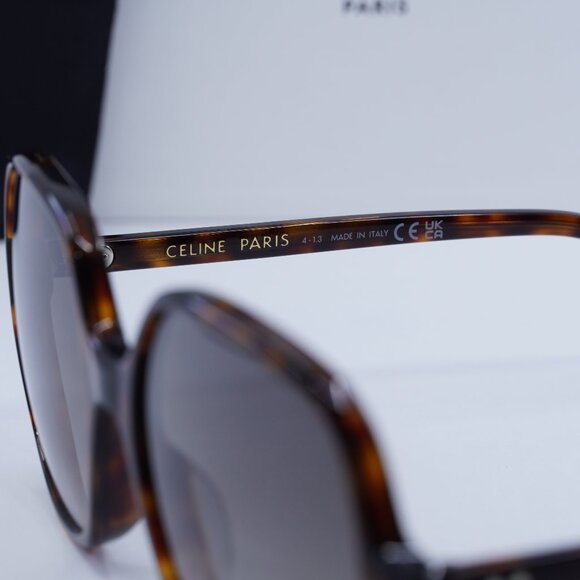 Final Price! Celine CL40244U 52F Brown Sunglasses - Picture 8 of 10